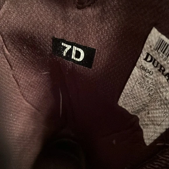 Durango Rebel Men's Brown Western Boots with White Stitching - Picture 6 of 12